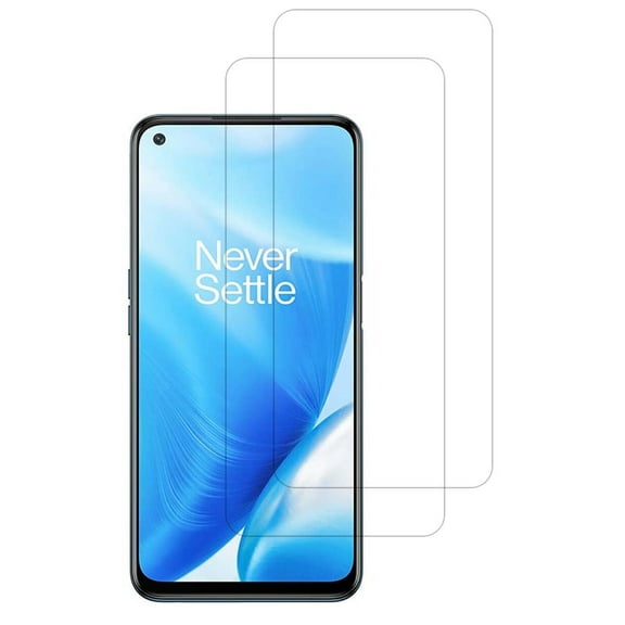 [2 Pack] Tempered Glass Screen Protector Frontier Protective Protector Clear Cover for Oneplus Nord N200