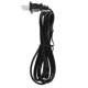 thumbnail image 1 of Cable de alimentación, cable de lámpara, lavavajillas, escritorio, abrazadera, cables de extensión, enchufe de repuesto, herramienta de 2 clavijas con, 1 of 1