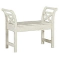 thumbnail image 1 of Ashley Furniture Signature Design - Heron Ridge Storage Accent Bench - Antique White Finish - Hinged Seat, 1 of 2