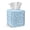 Polka Dots Light Blue, variant on COEQINE PU Leather Square Tissue Box Cover, Snap Closure for Easy Refill & Storage, Universal Decorative Tissue Holder for Home Bedroom Car Office Desk, Polka Dots Orange