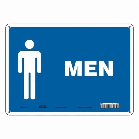 Condor Safety Sign,10 in x 14 in,Polyethylene 473Z02