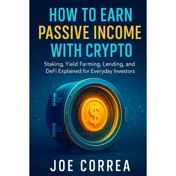 Crypto Wealth Academy How to Earn Passive Income with Crypto: Staking, Yield Farming, Lending, and DeFi Explained for Everyday Investors, Book 6, (Paperback)