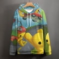 thumbnail image 4 of Wobbly Life Mens Womens Novelty Hoodie 3D Print Pullover Hooded Long Sleeve Sweatshirts Tops Blouse with Pocket, 4 of 8