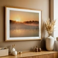 thumbnail image 4 of Lower Togue Pond Sunrise - Millinocket Maine Photography Oak Framed Wall Art Print 24 x 36 inches, 4 of 6