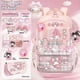 thumbnail image 2 of Kawaii Backpack with 21Pcs Accessories Anime Cartoon Anti-Theft Travel Aesthetic New Semester Gifts Bag with Cute Pins, 2 of 5