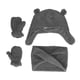 thumbnail image 2 of Gorro De Invierno Para Bebé, Guantes, Bufanda, Lindas Capas Dobles, Regalo Perfecto De Moda, Bufanda Para Bebé Para Niños Al Aire Libre Cergrey Baby Winter Hat Gloves Scarf, 2 of 8