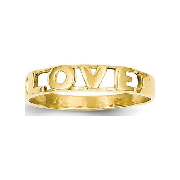 14k Love Ring