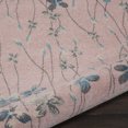 thumbnail image 5 of Desert Fields Contemporary Floral Pink 5'3" x ROUND Area Rug, (5' Round), 5 of 6