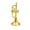 Golden, variant on 20Pcs Xmas Musical Instruments Christmas Tree Ornament Miniature Instruments Model