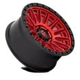thumbnail image 2 of Fuel 1PC Cast Aluminum Rim D834 20X9 6X135 C-RED-BLK-RG 1MM, D83420908950, 2 of 3
