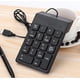 thumbnail image 2 of Ergonomic USB Numeric Keypad for Office and Gaming Use with Multimedia Shortcuts and Durability, 2 of 5