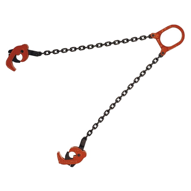 Cadena de elevación de tambor industrial, 2 ganchos Cadena de barril Cadena de elevación de tambor de barril Elevador de tambor de cadena Diseño fácil de usar Jadeshay A