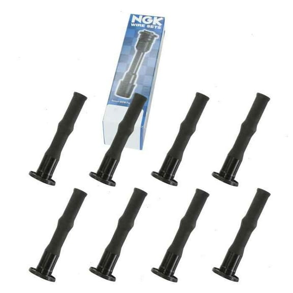 8 pc NGK Ignition Coil Boots compatible with Ford F-150 5.4L V8 2004-2008