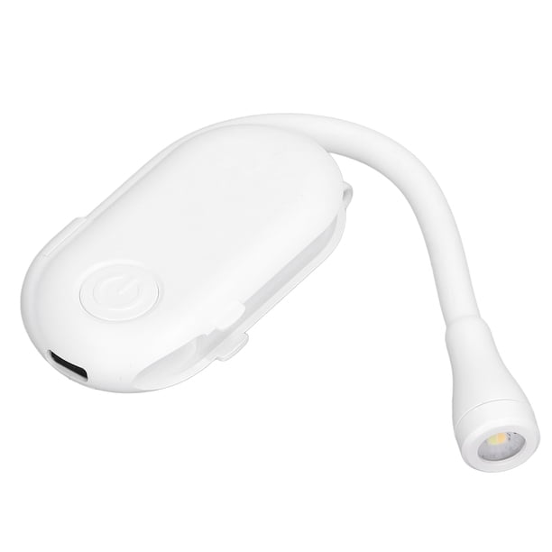 Luz De Lectura De Libros Recargable Por USB, 3 Niveles De Brillo, Clip Flexible Ajustable, Luz De Lectura Nocturna