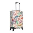 thumbnail image 3 of Naloa Passport Stamp Elastic Suitcase Protector, Travel Suitcase Protector Cover Fits 18-32in Suitcase - X-Large, 3 of 9