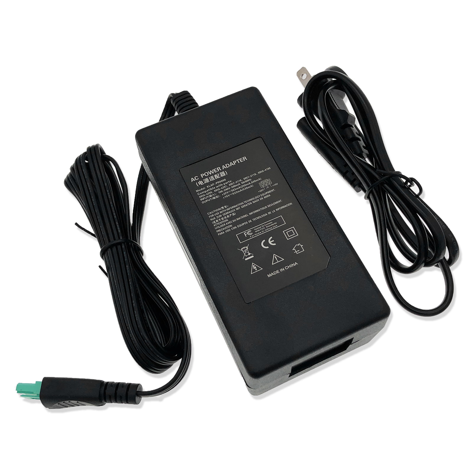 AC Power Supply Adapter Cord For HP Deskjet 2512 2514 3000 3050 3050A Printer 