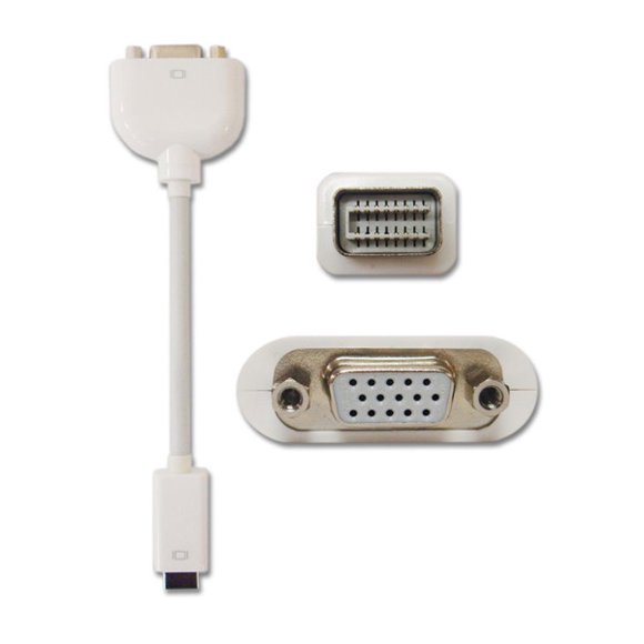 axGear MiniDVI to VGA Cable Adapter For APPLE iMac Macbook G4