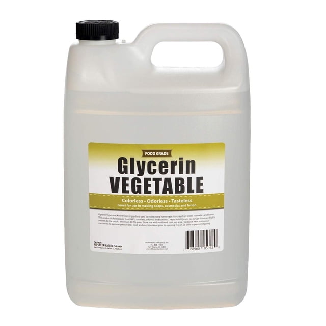 Glicerina Vegetal USP Grado Premium Kosher Natural Emoliente para Cuidado de Piel y Cabello