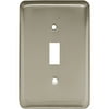 Brainerd Rounded Corner Single Switch Wall Plate, Available in Multiple Colors