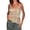 Apricot Color, variant on Women Semi See Through Sparkly Tank Top Sleeveless V Neck Floral Sequin Camisole Outfits XL