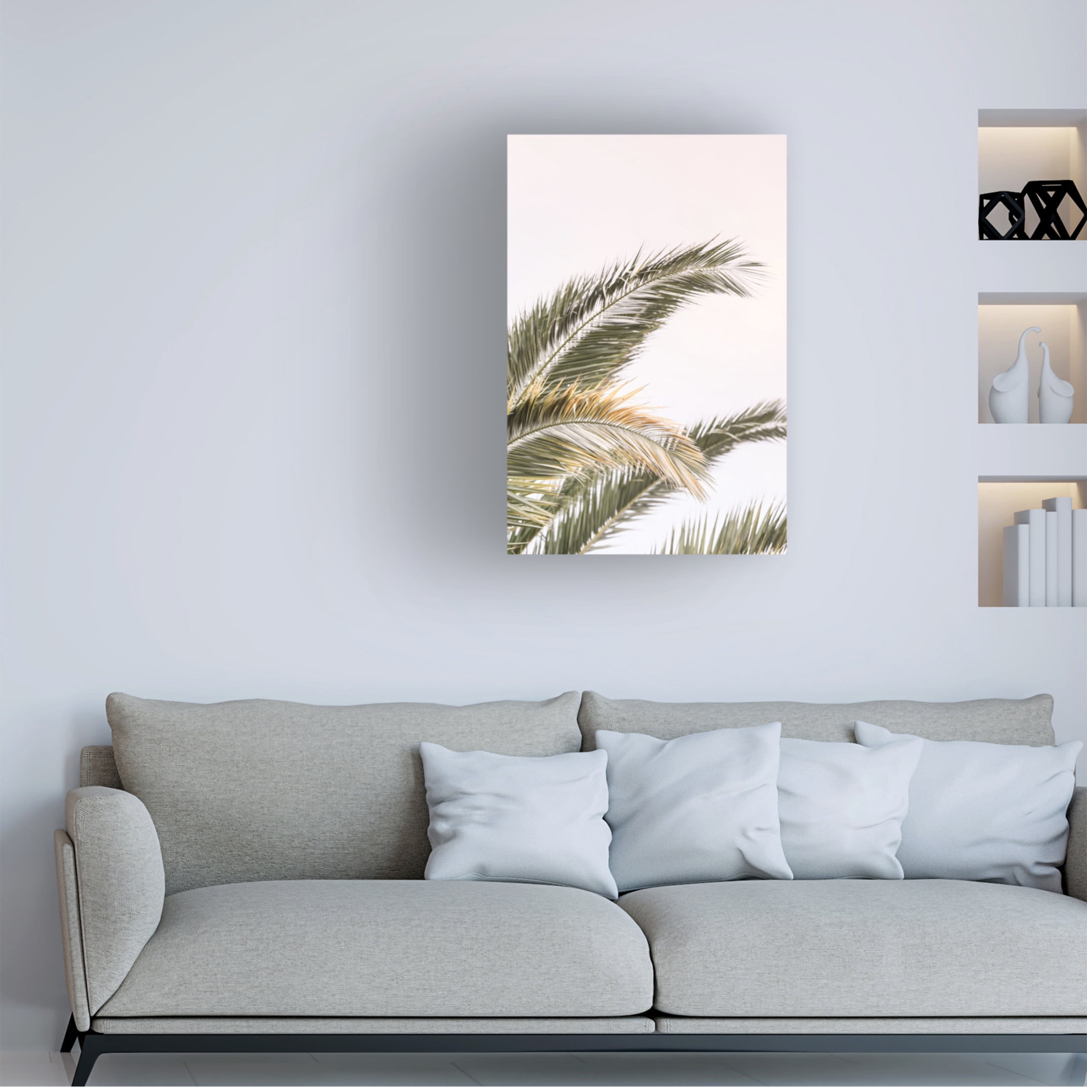 Trademark Fine Art Shot by Clint Oasis Palm 03 Canvas Wall Art