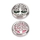 thumbnail image 2 of Broches difusores de aceites esenciales de acero inoxidable, ligeros, huecos, con forma de árbol, medallón lavable, difusor de Perfume, 2 uds., 2 of 12