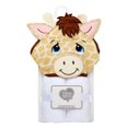 thumbnail image 1 of Brown Giraffe Hooded Towel, 1 of 2