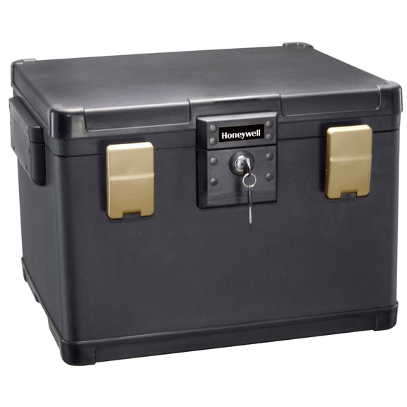 Honeywell Safes, 1.06 Cf, 30-Minute Fire Safe Waterproof Filing Box Chest (Fits Letter, A4 Files), 1108