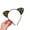 Gold, variant on Cute Leopard Print Ear Headband Hair Clip Costume Supplies for Teenager Girl Adults Women Costume