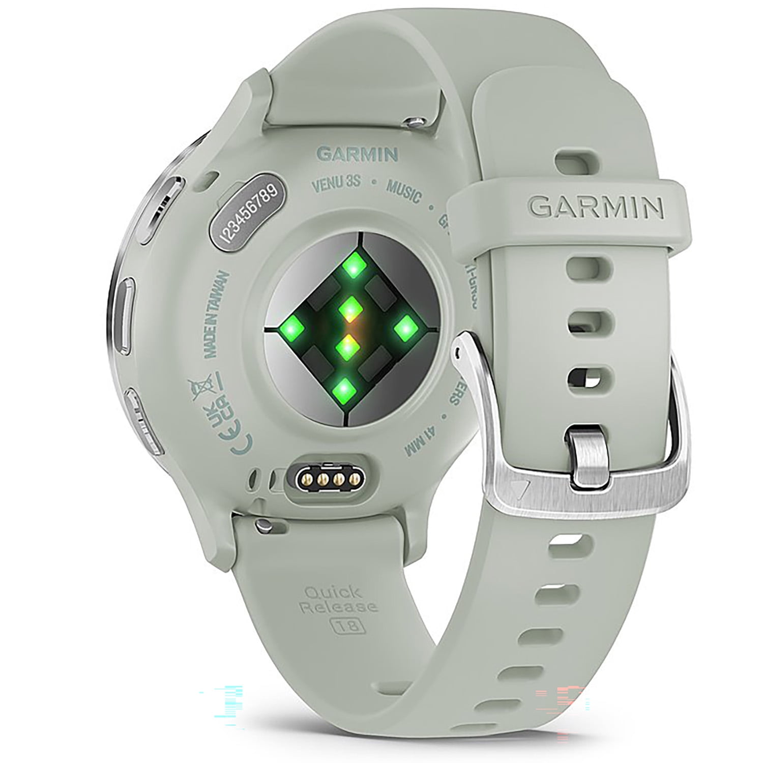 Restored Garmin Venu 3S Health Fitness GPS Smartwatch Steel Bezel (41mm) (Refurbished)