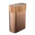 thumbnail image 3 of Cuisine::pro® DAISHO Nara 6 Piece Knife Block Copper, 3 of 5