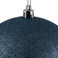 thumbnail image 2 of Vickerman 4.75" Periwinkle 4-Finish Ball Ornament Assortment, 4 per Box, 2 of 2