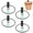 5in, variant on 4Pcs Flower Pot Holder Rings Wall Mounted Metal Flower Wall Hanger Bracket Rings 4/5/6/8In Flower Pot Holder Ring