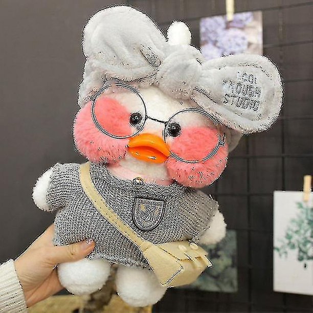 Muñeco de pato amarillo Lalafanfan con ácido hialurónico de 30 cm