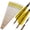 6pcs, variant on limaity Archery 30" Carbon Arrows SP500 4" Feather Compound Recurve Bow Hunting 6/12PCS
