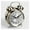 Gold, variant on Suitable for People Who Sleep a Lot, Dual Bell Alarm Clock, Analog Alarm Clock, with Light, Suitable for Bedrooms