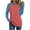 Red, variant on Womens Long Sleeve t Shirts Long Sleeved Round Neck Solid Color Top/shirt Casual Tops Trendy Blouses Cute Work Outfits Clothes