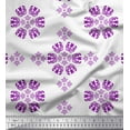 thumbnail image 1 of Soimoi Cotton Voile Fabric Damask Decorative Decor Fabric Printed Yard 42 Inch Wide, 1 of 1