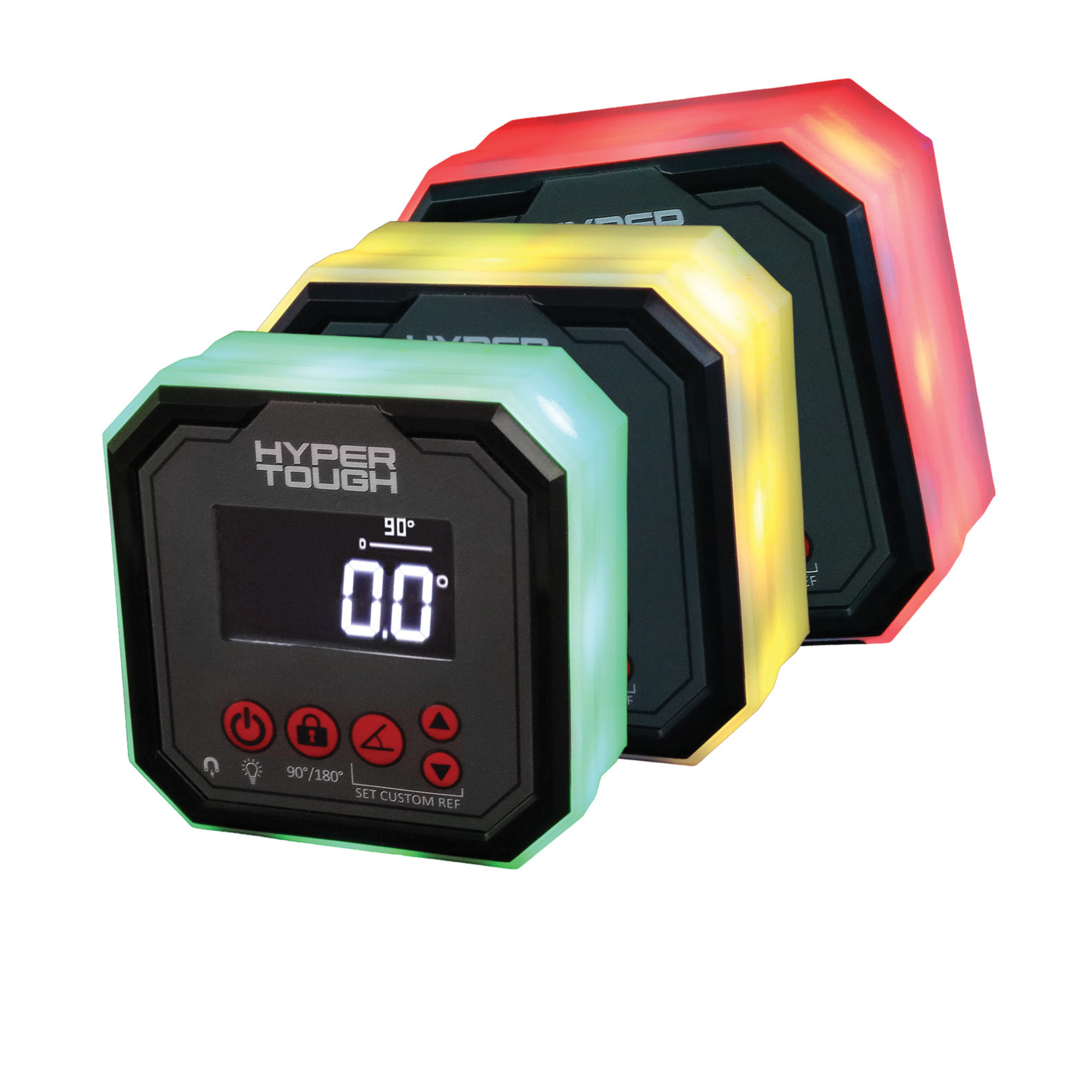 Hyper Tough 3-Inch Digital Light Level and Angle Gauge photo 1