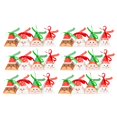 thumbnail image 2 of Christmas Candy Paper Boxes 24 Packs with Ribbon, Triangular Holiday Packaging for Cookies, Chocolates & Small Gifts, 2 of 9