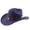 Navy, variant on TIANZEN Western Cowboy Hat With Curved Brim For And Outdoor Travel Riding Country Style Gardening Hats for Men Cowboy