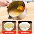thumbnail image 3 of Fat Separator with Dual Spout Design, Gravy Separator, Stainless Steel Gravy and Sauce Strainer for Broth, Soup, Stew, Hot Pot, Cool Touch Handle, 3 of 7