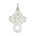 thumbnail image 4 of Auriga Fine Jewelry 925 Sterling Silver Antiqued Celtic Cross Charm for Women L - 38mm, W - 23mm, 4 of 7