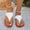 Beige#4, variant on Fesfesfes Women's Woven Hollow Flat Sandals for Summer Daily Wear Breathable Lightweight Casual Shoes with Soft Sole Comfortable(Black,US 7.5)
