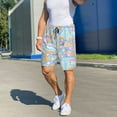 thumbnail image 7 of Kdxio Icecream Truck Print Mens Sleep Shorts Bottoms Soft Comfy Pajama Wear Pants with Drawstring Pockets, 7 of 7