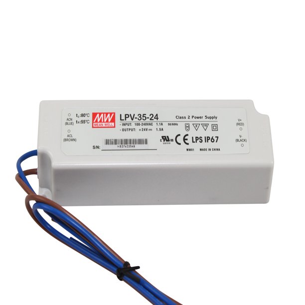 Mean Well Class 2 Power Led Power Supply 100240 Vac