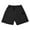 Black, variant on Summer Shorts for Men Sports Five Points, Casual Loose, Ripstop Fabric, Elastic Waist for Outdoor