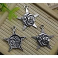 thumbnail image 2 of U8MO 30/60pcs retro Jewelry Making DIY Sun Moon Star alloy charms pendant 27x25mm-ancient silver-30pcs, 2 of 4
