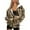 Leopard Print, variant on Uorisanigo Mushroom Womens Full Zip Hoodie with Pocket Lightweight Womens Hoodies Oversized Sweatshirts Size XS Loose Warm Workout Winter Clothes