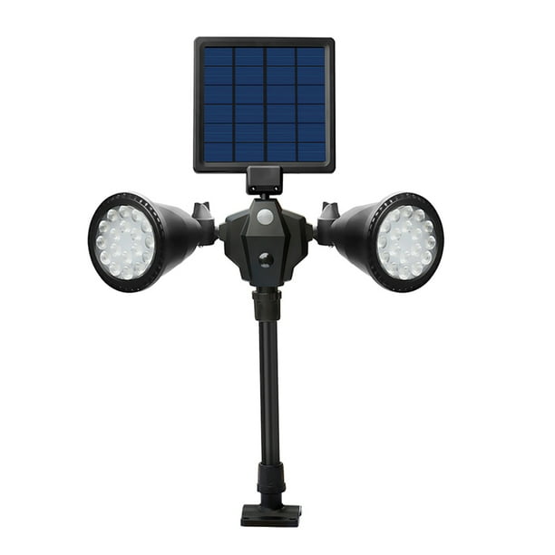 2 in 1 Solar Wall Lights in-Ground Lights Outdoor Solar Spotlight